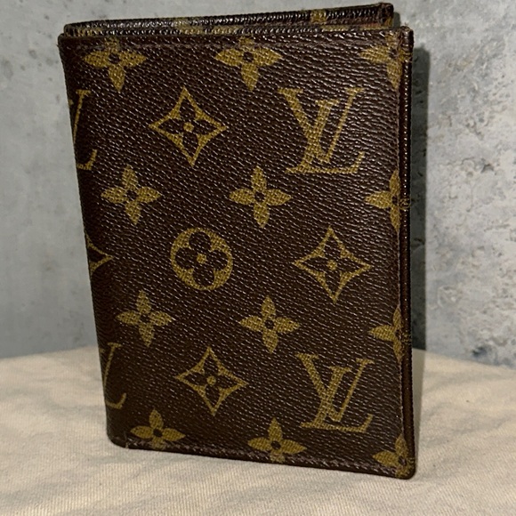 Louis Vuitton monogram billfold wallet 1980s rare - Picture 1 of 11